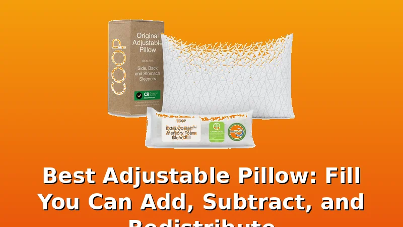 Best Adjustable Pillow: Fill You Can Add, Subtract, and Redistribute - Doze Hive review with measurements and honest opinion
