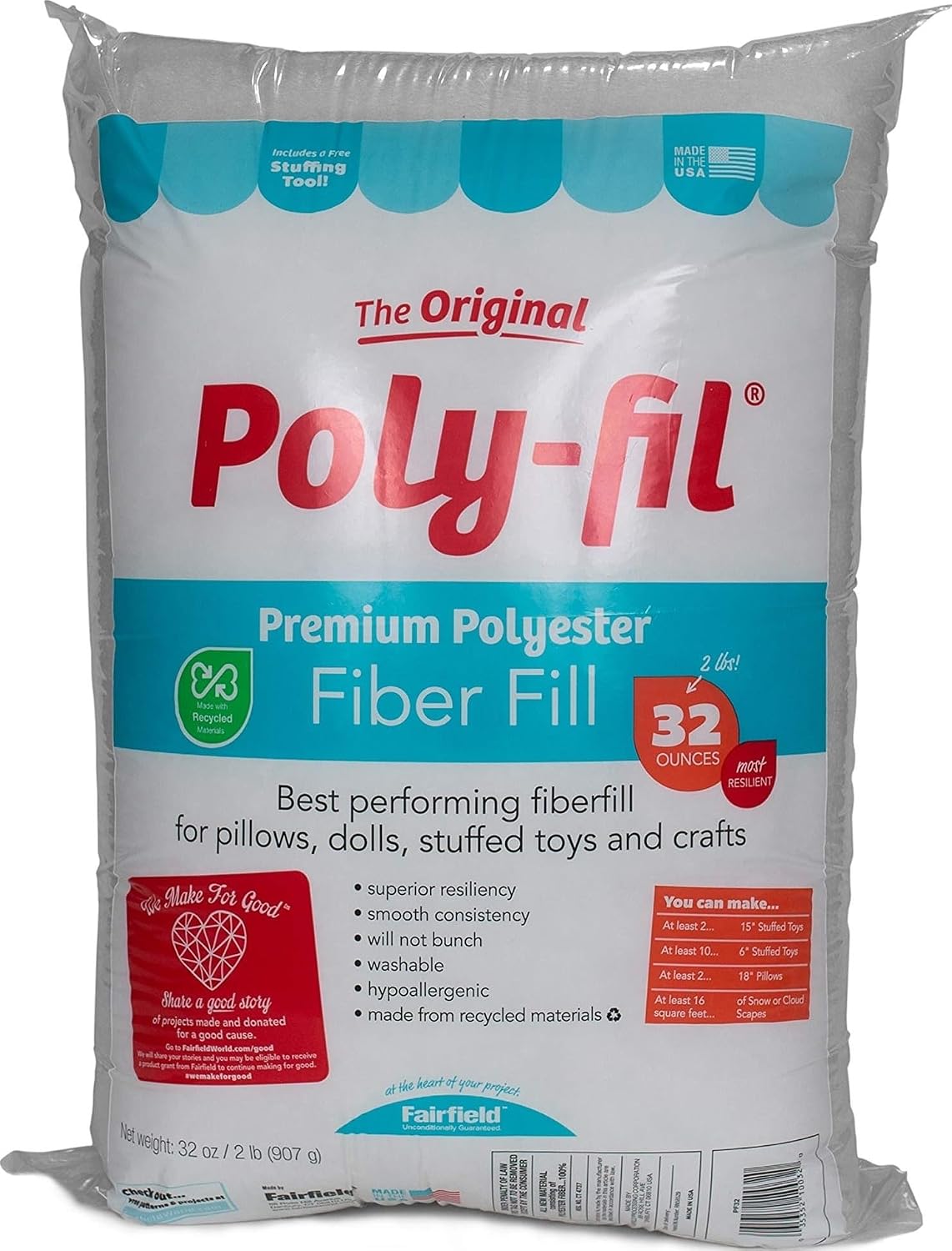 Fairfield The Original Poly-Fil (B004ALQ0M2)