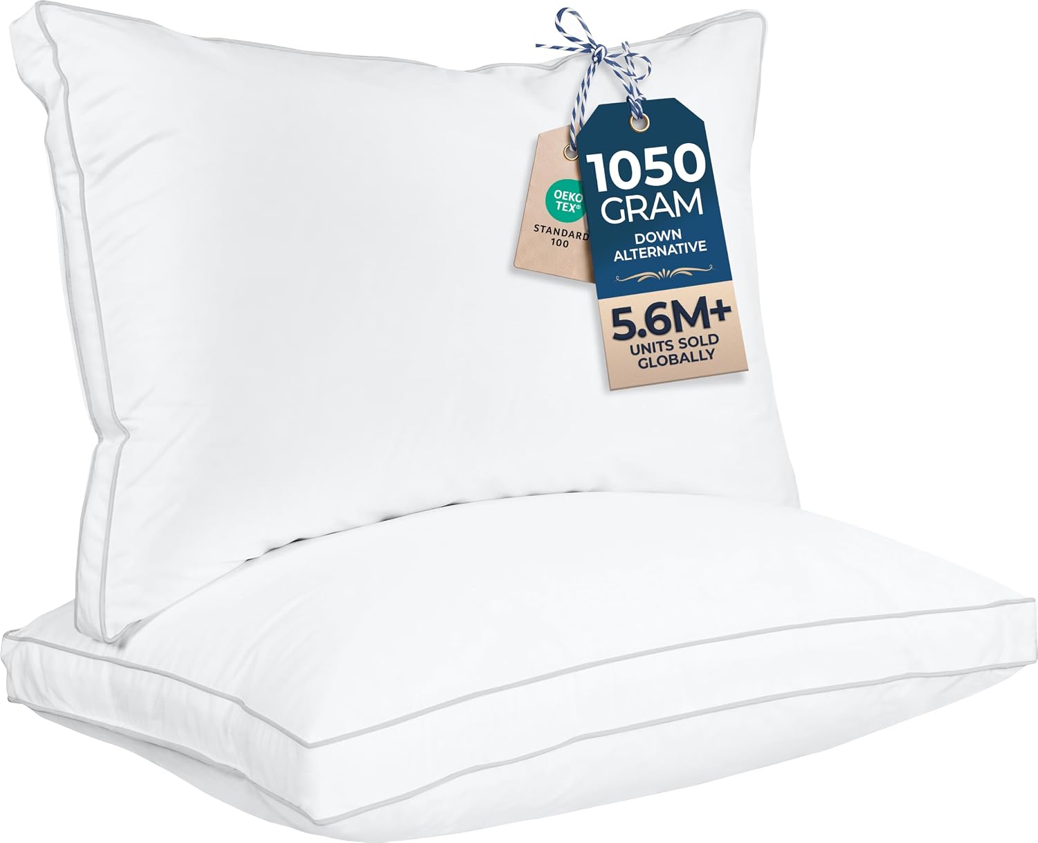 Utopia Bedding Gusset Bed Pillow (B08DTH86Q2)