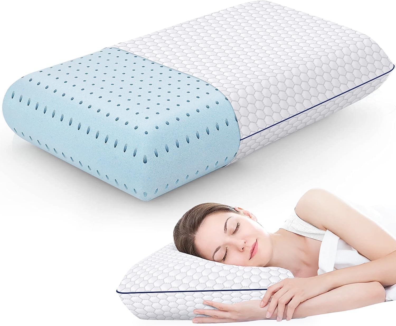 CushyOasis Memory Foam Pillow (B0CGV2XS6Y)